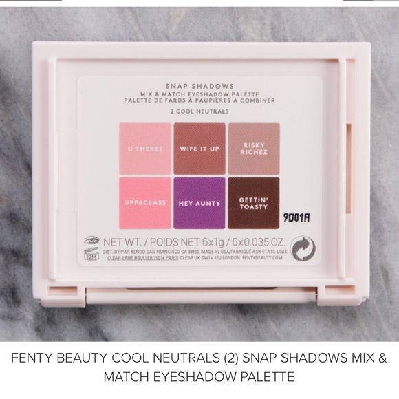 Fenty Beauty Cool Neutrals Snap Shadows Eyeshadow Palette - Picture 10 of 14